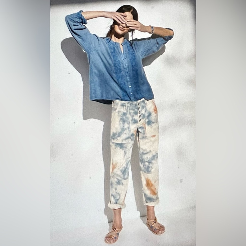 Anthropologie Pilcro The Wanderer Tie-Dye Pants - 31